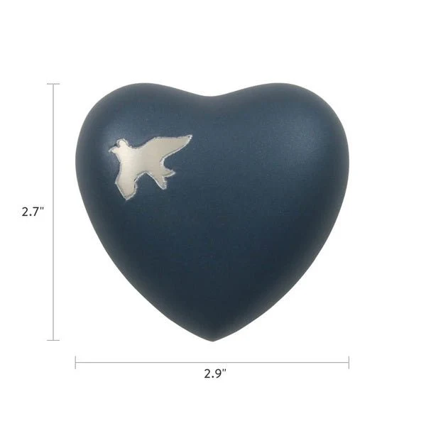 Aero Ascending Heart Keepsake Urn - Image 3