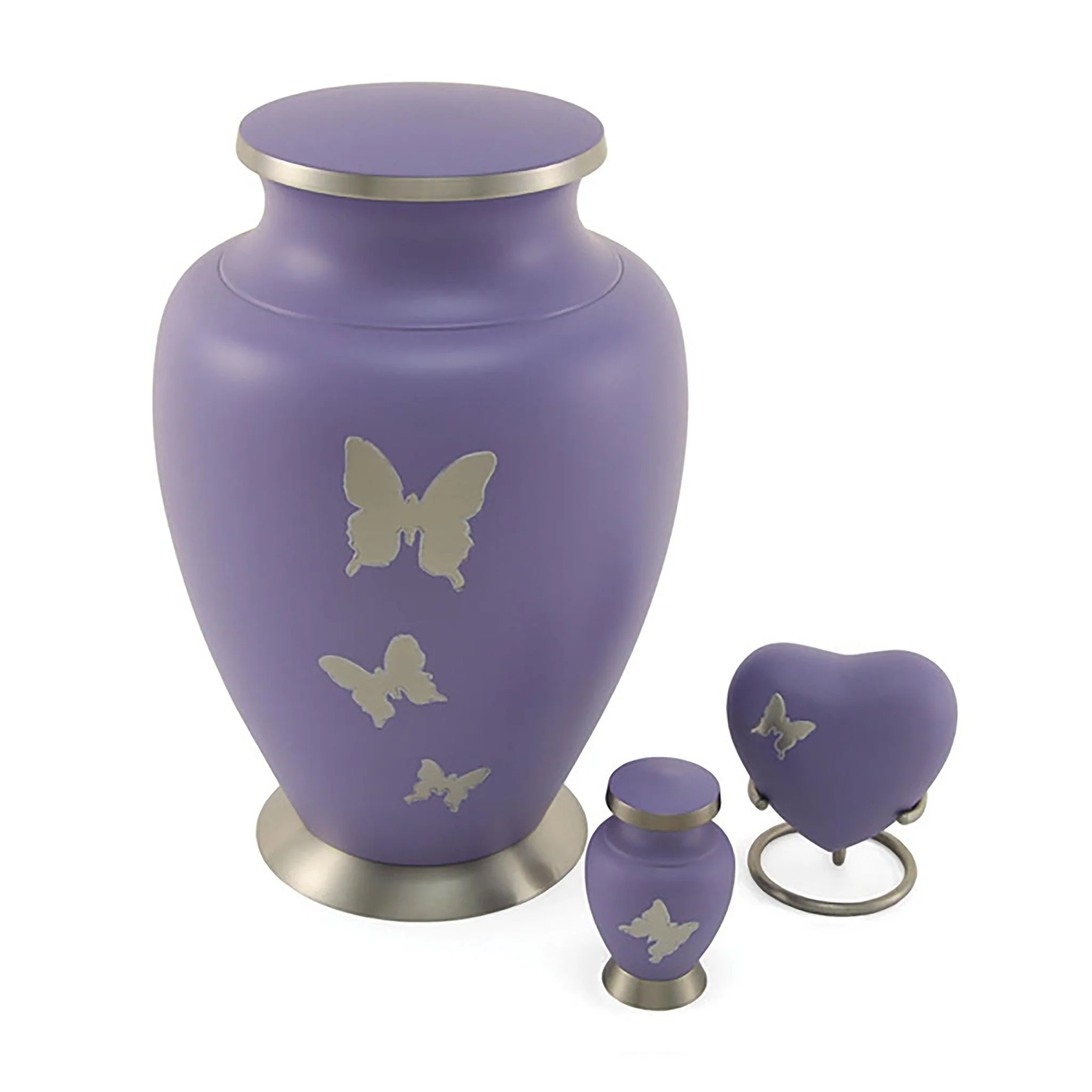 Aero Butterfly Heart Keepsake Urn - Image 4