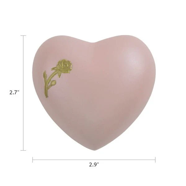 Aero Rose Heart Keepsake Urn - Image 4
