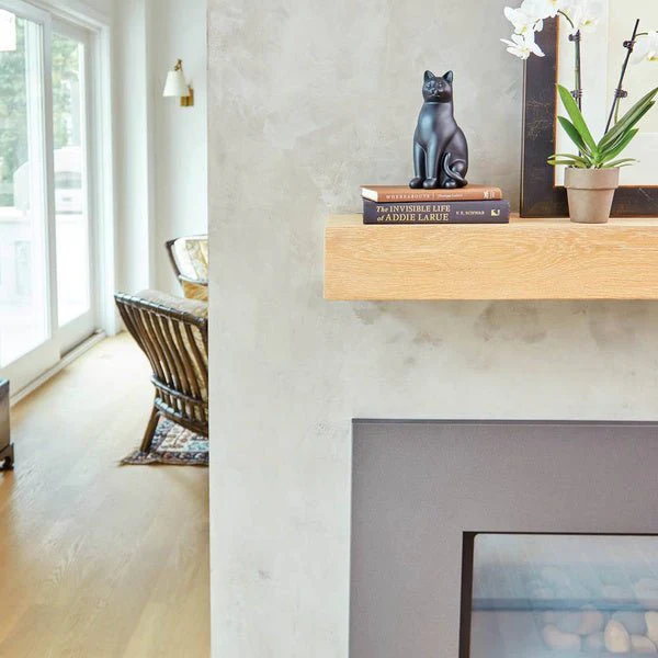 Black Cozy Cat Medium Pet Cremation Urn - Image 3