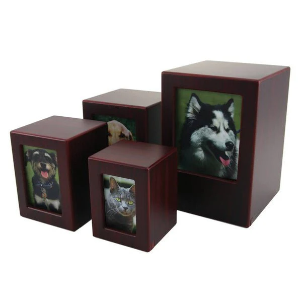 Cherry Photo Frame Large Pet Cremation Urn - Image 7