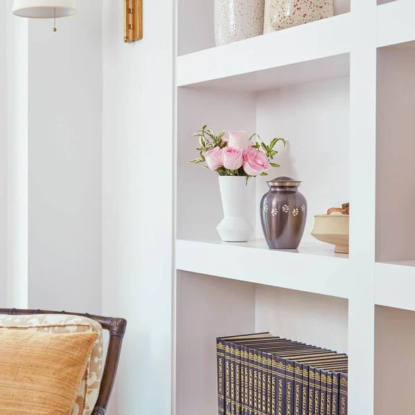 Classic Slate Paw Print Band Pet Extra Large Cremation Urn - Image 3