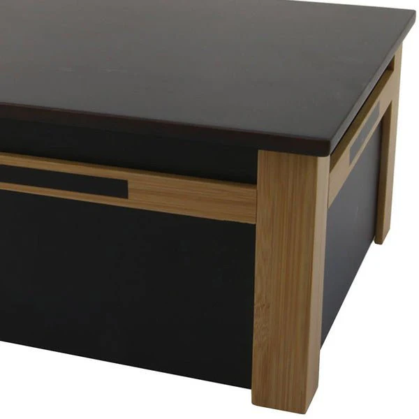 Deep Brown Bamboo Extra Large Cremation Urn - Image 4