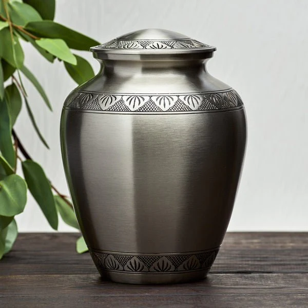Eternal Athena Pewter Adult Cremation Urn - Image 5