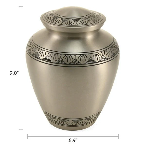 Eternal Athena Pewter Adult Cremation Urn - Image 6