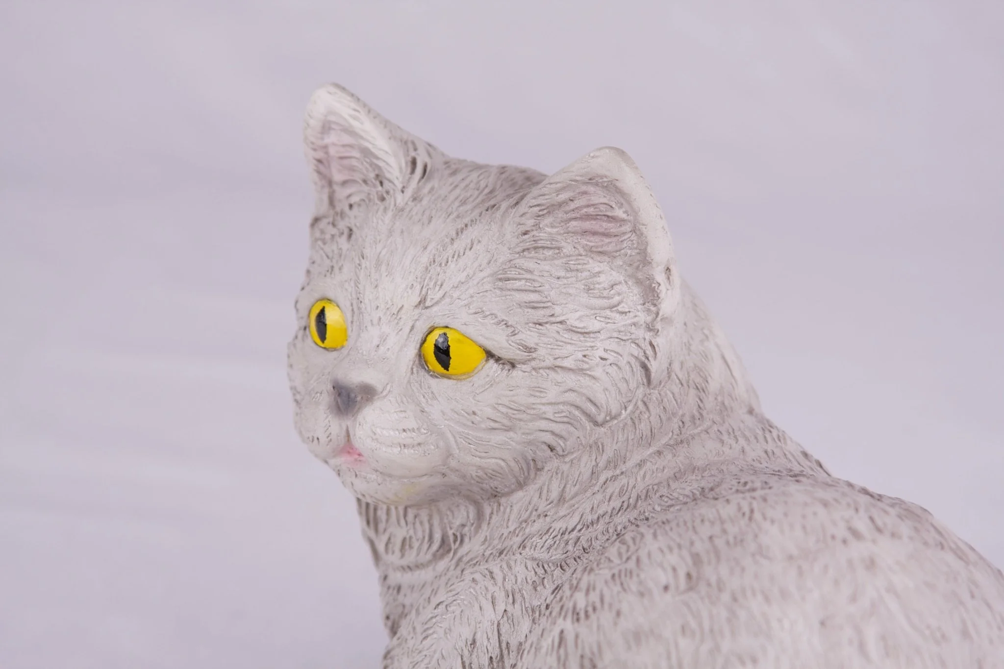 Gray Shorthair Cat Figurine Pet Urn - Image 7