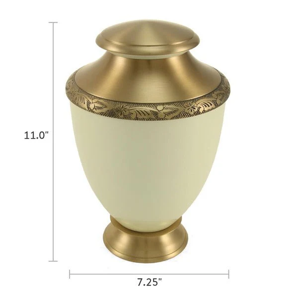 Heirloom Pearl Adult Cremation Urn - Image 6