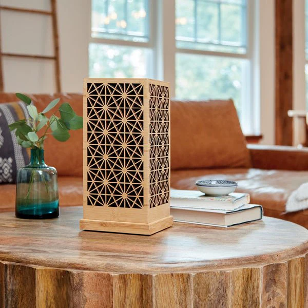 Intricate Bamboo Design Extra Large Cremation Urn - Image 3