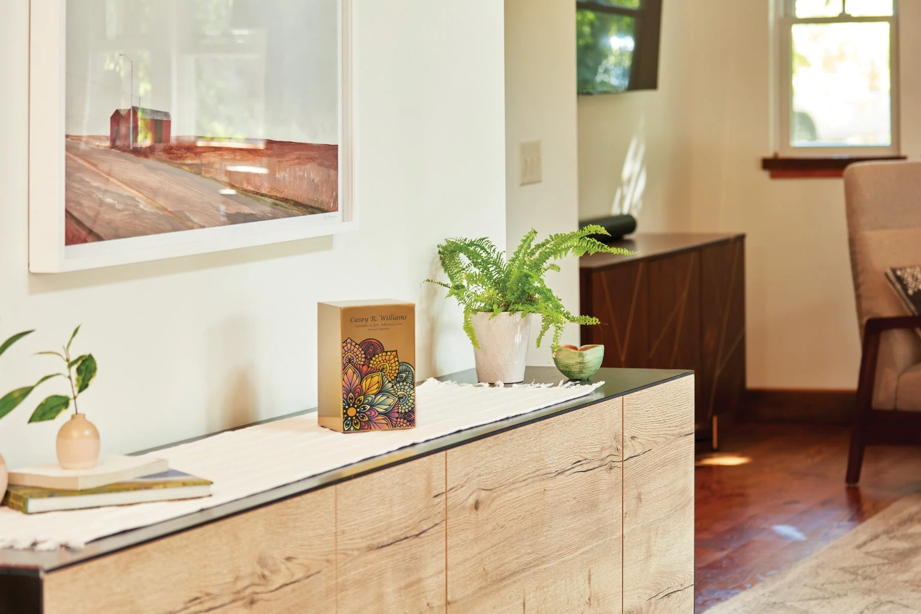 Mandala Companion Cremation Urn - Right Side - Image 3