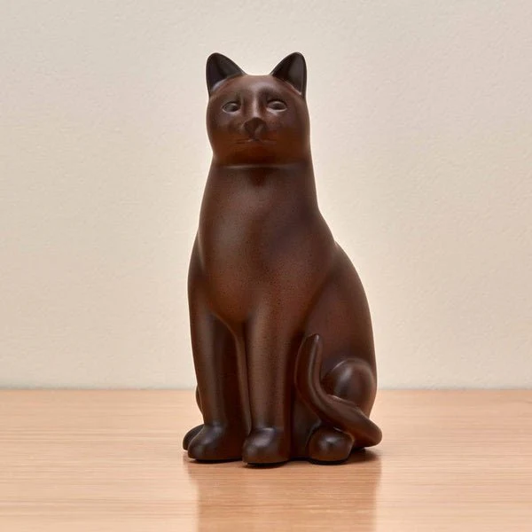 Tabby Cozy Cat Medium Pet Cremation Urn - Image 4