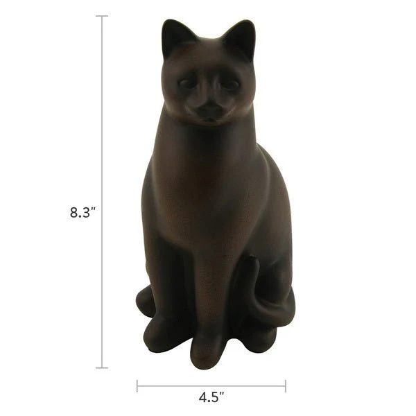 Tabby Cozy Cat Medium Pet Cremation Urn - Image 5